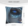 Exquisite Female Portrait Plush Pillow Cover - Okomall
