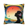 Funda de cojín de felpa con estampado doble cara - 18x18 pulgadas | Okomall