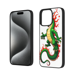 龙纹iPhone 15/15 Pro/15 Pro Max 手机壳 - okomall