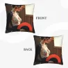 Housse de coussin en peluche à double face avec paysage pittoresque - Okomall