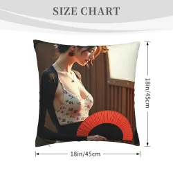Scenic Beauty Double-Sided Plush Pillow Cover - Okomall