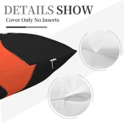 Funda de cojín de peluche 'Niebla en el bosque' - Okomall