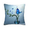 Copri cuscino in peluche con stampa a doppia faccia - 18x18 pollici | OKOMALL