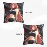 Federa cuscino in peluche anime - 18x18 pollici | Okamall
