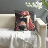 Federa cuscino in peluche anime - 18x18 pollici | Okamall