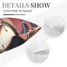 Funda de cojín de peluche de anime - 18x18 pulgadas | Okamall