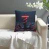 غطاء وسادة فروي "ضباب أعماق البحار" - 18 × 18 بوصة | OKOMALL