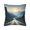 Forest Mist Plush Pillow Cover - Okomall
