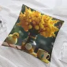 Coussin moelleux Fleurs et soleil - Okomall