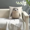 Funda de cojín de peluche de foca adorable - OkOmall