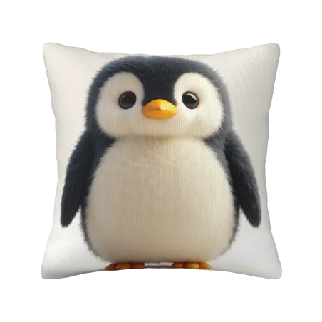 Housse de coussin dessin animé animaux mignons - 18x18 pouces | OKOMALL