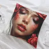 唯美女性毛絨抱枕套 - Okomall