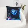 Funda de Almohada de Peluche con Diseño de Cielo Estrellado - Okomall