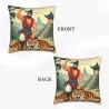 Housse de coussin Samouraï - 45x45 cm (18x18 pouces) | Okomall