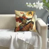 Housse de coussin en peluche de la série des guerriers - Général imposant | Okomall