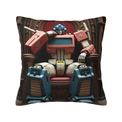 Vintage Steampunk Style Wool Pillow Cover - Okomall