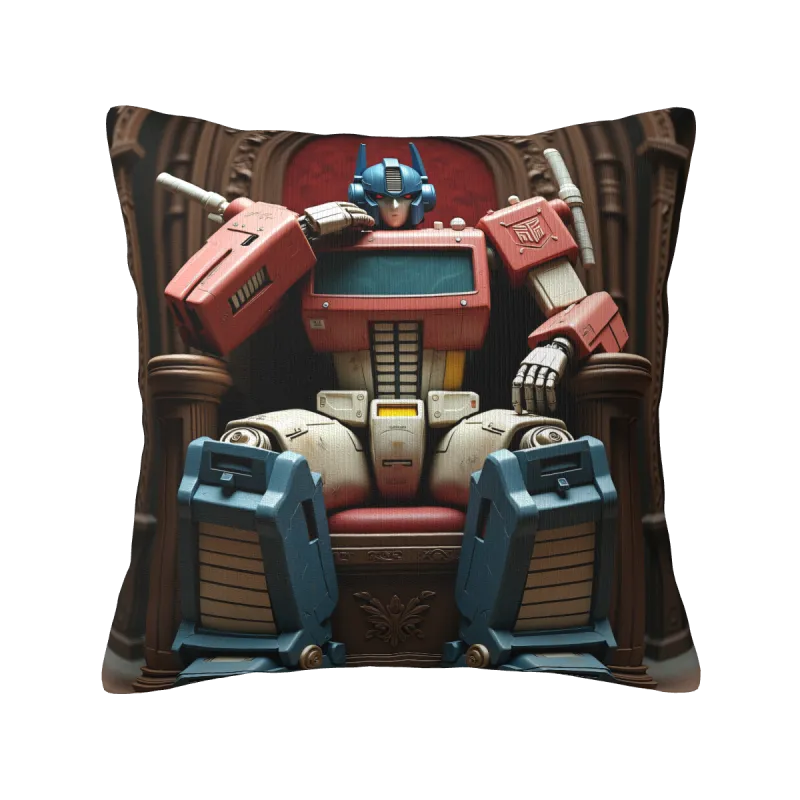 Housse de coussin en peluche style steampunk vintage - Okomall