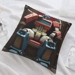Cuscino in peluche in stile steampunk vintage - Okomall