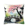 풍경화가 그려진 плюшевая подушка - Okomall