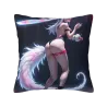 Housse de coussin en peluche de jeune fille fantôme - 18x18 pouces | Okomall