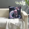 유령 소녀 플러시 쿠션 커버 - 18x18인치 | okomall