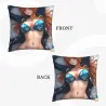 Housse de Coussin Anime Jolie - 18x18 pouces | Okomall