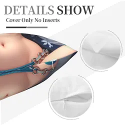 精美動漫抱枕套 - 18x18英寸 | Okomall