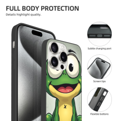 حافظة كرتونية لطيفة لـ iPhone 15/15 Pro/15 Pro Max - okomall