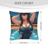 水灵少女毛绒抱枕套 - Okamall 官方旗舰店