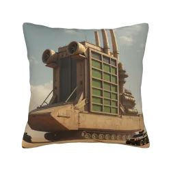 Kissenbezug im Steampunk-Industriebau-Design - Okomall