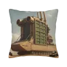 Kissenbezug im Steampunk-Industriebau-Design - Okomall