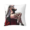 Splendida Federa in Peluche a Doppia Faccia con Ragazza Anime - Okomall