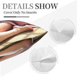 Housse de Coussin Peluche Anime Fille - Okomall