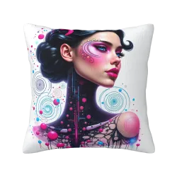 Funda de Almohada de Niña Onírica - Okomall