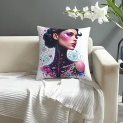 Funda de Almohada de Niña Onírica - Okomall