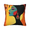 Housse de coussin en peluche Art Abstrait - Okomall