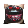 Lip Art Plush Pillow Cover - Okomall