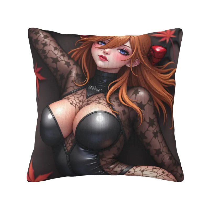 Housse de Coussin en Peluche pour Fille Séduisante - Okomall