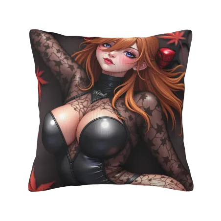 Housse de Coussin en Peluche pour Fille Séduisante - Okomall