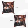 Housse de Coussin en Peluche pour Fille Séduisante - Okomall