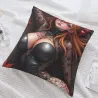 Copri Cuscino in Peluche per Ragazza Affascinante - Okomall