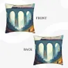 Mountain Path Plush Pillow Cover - Okomall