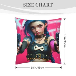 Personalized Double-Sided Printed Plush Pillow Cover - Okomall