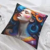 梦幻星河毛绒抱枕套 - OkOmall