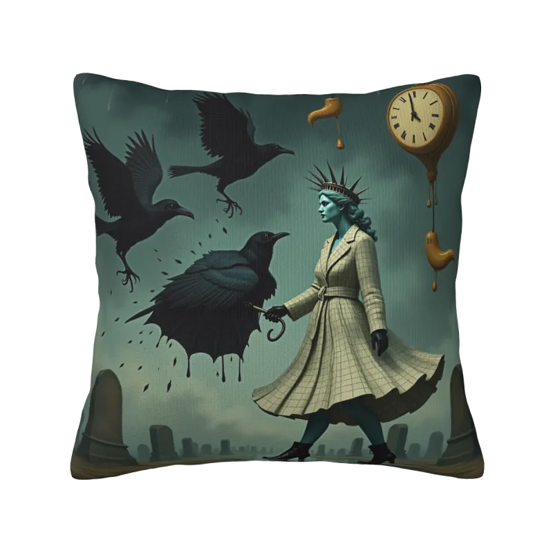 Gothic Plush Pillow Cover - Secret Garden | Okomall