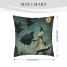 Gothic Plush Pillow Cover - Secret Garden | Okomall