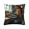 Funda de cojín Steampunk con belleza - Okomall
