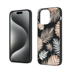 iPhone 15/Pro/Max Leaf Pattern Phone Case - okomall
