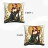 Taie de coussin en peluche Elfe Noir - Okomall