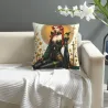 Taie de coussin en peluche Elfe Noir - Okomall